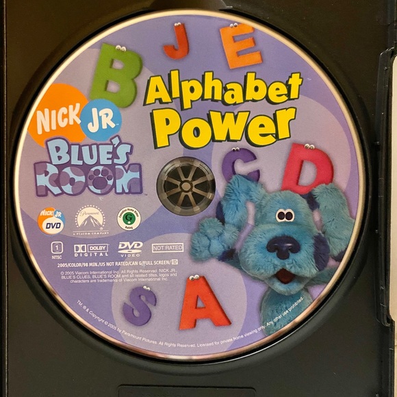 DVD Nick Jr Blues Clues Alphabet Power - Picture 2 of 3
